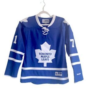 Reebok Toronto Maple Leafs NO.71 David Clarkson Women's Hockey Jersey Sz Med